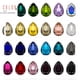 thumbnail image 3 of Diseño de moda Gota de agua Garra de cristal Joyas de diamantes Ropa Zapatos de boda Accesorios Accesorios de joyería de diamantes cosidos a mano, 3 of 4