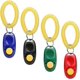thumbnail image 1 of Clickers para perros con pulseras [Paquete de 4], Clicker de entrenamiento con forma de barco, Colorido y práctico, Clicker profesional para el entrenamiento de perros - Multicolor, 1 of 5