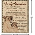 thumbnail image 2 of Gifts for Husband, Husband Gifts, Husband Birthday Gift Blanket 60"x50", Birthday Gifts for Husband, Anniversary Wedding Gifts for Husband, Husband Gift from Wife, Best Husband Ever I Love You, 2 of 5