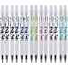 thumbnail image 3 of Pilot G2 Fashion Collection Premium Gel Ink Pens, Fine Point (0.7mm), White Barrels with Assorted Inks, 14 Count (15598), 3 of 12