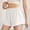 *White, variant on ClodeEU Women's 2 in 1 Quick Dry Athletic Shorts,Loose Fit Casual Bottoms with Anti Exposure Liner and Elastic Waist Light Blue,Womens Plus M