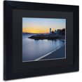 thumbnail image 2 of Trademark Fine Art "Light On The Point" Canvas Art by Michael Blanchette Photography Black Matte, Black Frame, 2 of 4