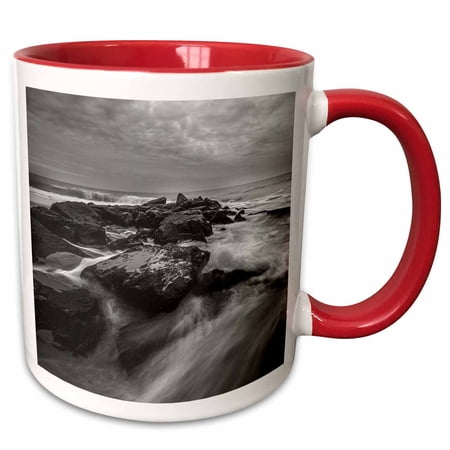 3drose, New Jersey, Pinelands National Reserve. Closeup of Maple Leaves., 11oz Two-tone Red Mug