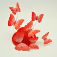 thumbnail image 4 of Women Fascinator Wedding Banquet 3D Butterfly Pillbox Hat with Hair Clips, 4 of 7