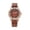 Brown -AS28, variant on Watch for Women Watches Casual Fashion Wristwatch Quartz Date Classic Leather Strap White
