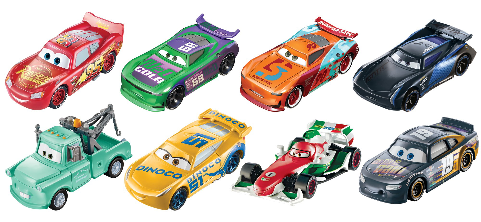 Disney Pixar Cars Color Changers Transforming Paint Job Vehicles