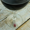 thumbnail image 3 of Tank Warrior RPG MMORPG Class Role Playing Game Wine Glass Oval Charm Drink Marker, 3 of 3