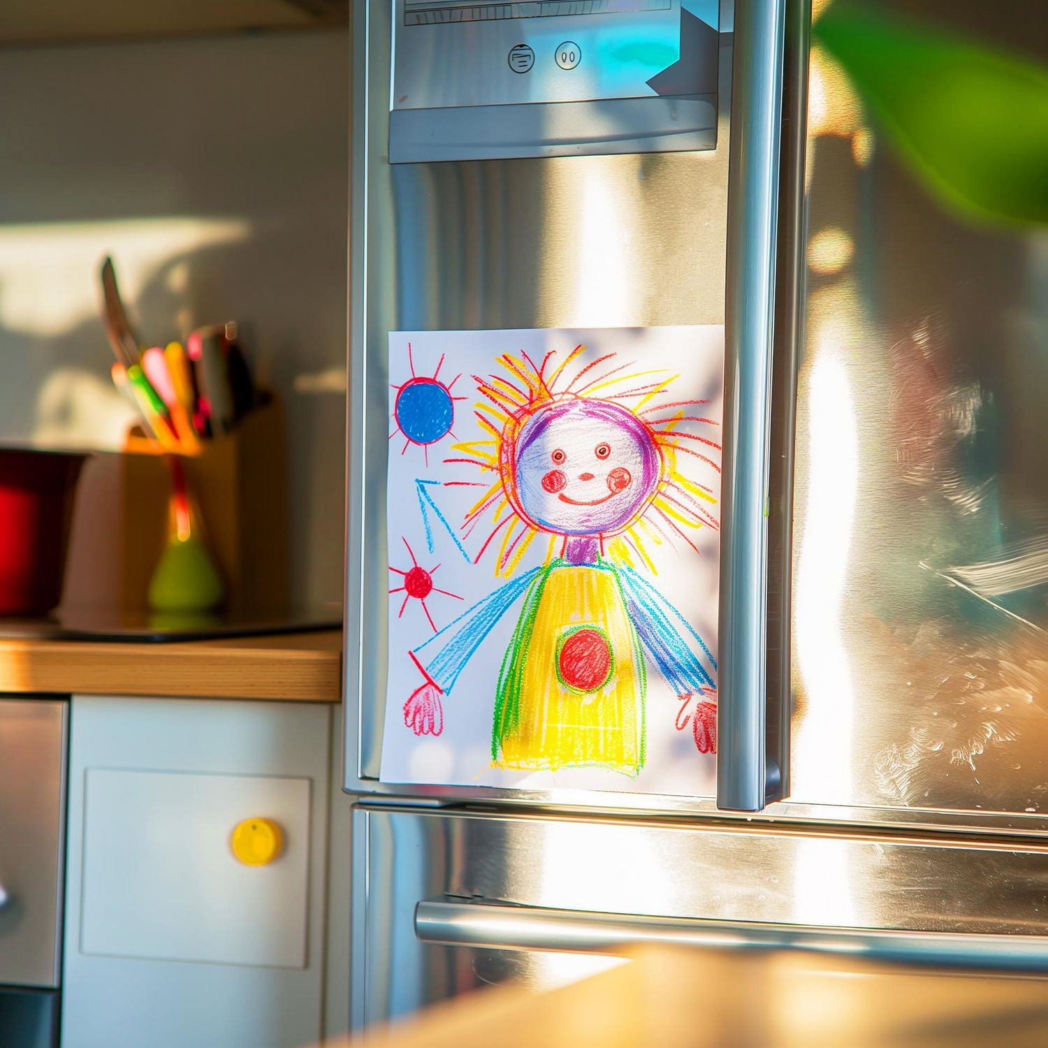 TINY HANDS Peel‑and‑Stick Magnetic Sheets, 2 pc, 12.7 × 20.3 cm, Craft