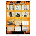 thumbnail image 2 of Halloween Decorations Ghost Door Sticker Self Adhesive Ghost Horror Blood Fingerprints Ghost Door Decals Window Cling Scary Shadow, 2 of 2
