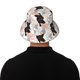 thumbnail image 5 of Fotbe Pigs Sombrero Tipo Pescador con Estampado – Sombrero de Sol de Algodón de Moda para Playa, Golf, Pesca, 5 of 6