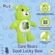 thumbnail image 2 of Peluche Suave Ruz Ositos Cariñositos (Suerte 41 cm Verde), 2 of 5