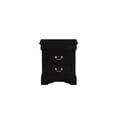 thumbnail image 4 of Louis Black Finish Philippe III Nightstand, 4 of 5