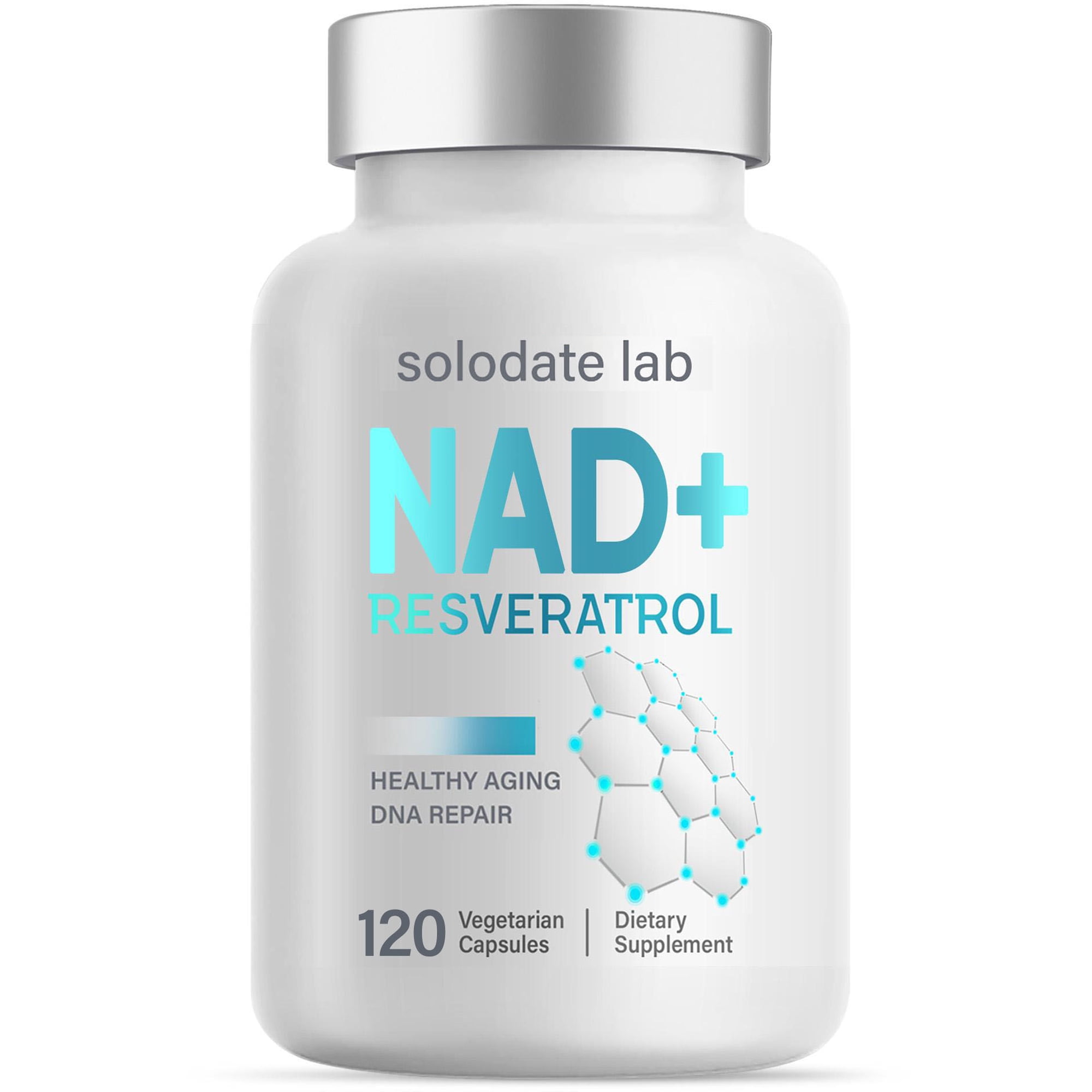 NAD Resveratrol Supplement, ,NAD+ Supplements NAD Supplements for Women and Men, 120 Capsule