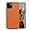 Orange, variant on Compatible with iPhone 13 Case 6.1 inch Slim Thin Luxury Soft Vegan Leather Non-Slip Matte Grip Flexible Shockproof Cases Anti-Fingerprint, Anti-Scratch Protective Cover (2021), Orange