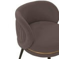 thumbnail image 4 of Manhattan Comfort Kaya Solid Wood Base Dining Chair in Gray - Set of 2, 4 of 7