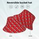 thumbnail image 2 of Balery Bulldog Red Sombreros para el sol para hombre y mujer, sombrero de pescador con UPF 50+, 2 of 6