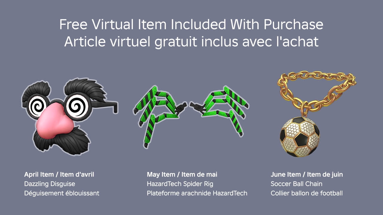 Carte cadeau digitale Roblox $300 [inclut un article virtuel gratuit]