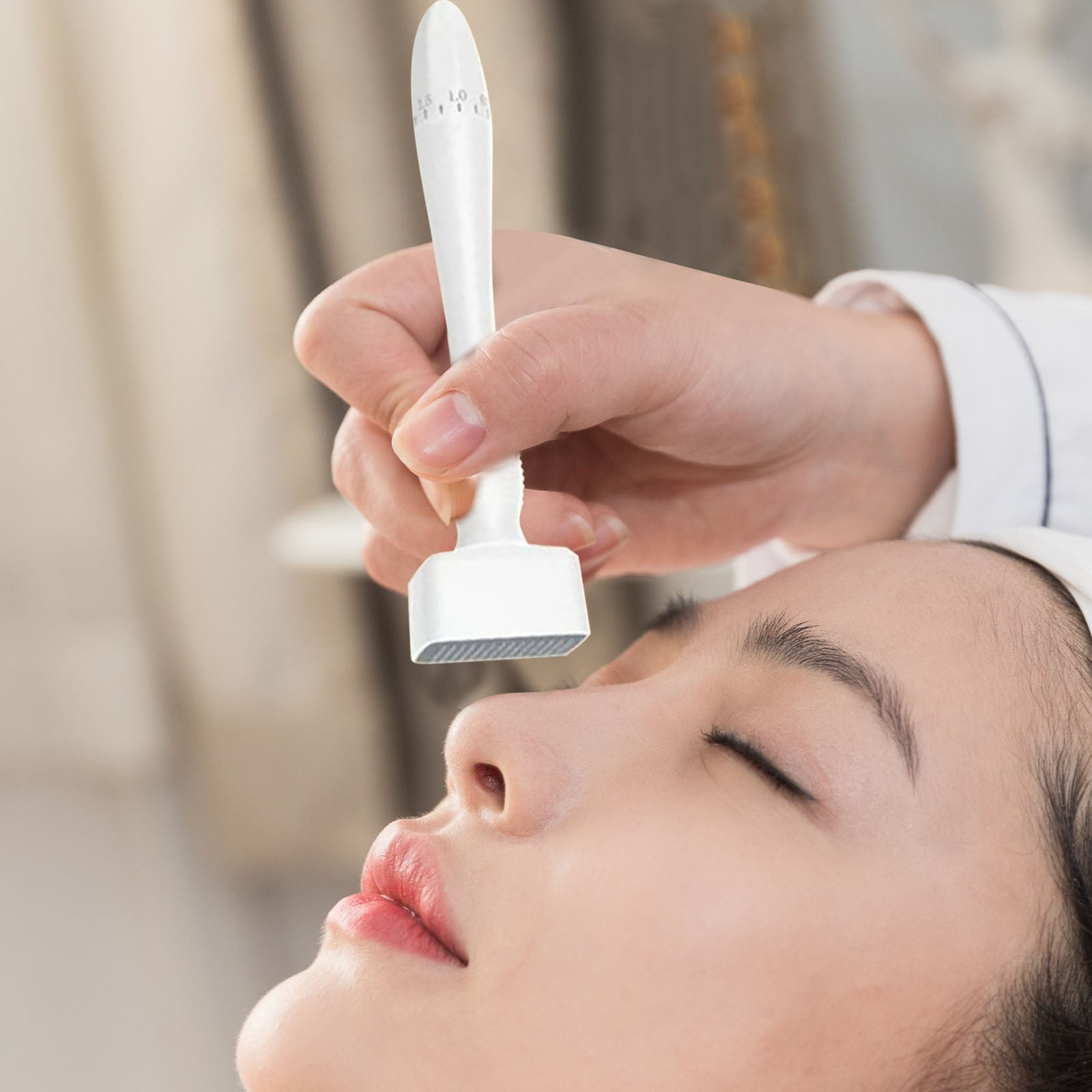 健康・医学 Derma. 228 Medical Stainless Adjustable Microneedle Derma Stamp Drs 140