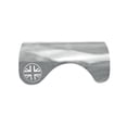 thumbnail image 1 of 2 pegatinas de soporte inferior para bicicleta plegable Brompton BB almohadilla protectora plateada, 1 of 5