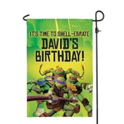 Personalized Teenage Mutant Ninja Turtles Birthday Flag