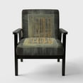 thumbnail image 3 of Designart "Galm Abstract II" Upholstered Transitional Accent Chair - Arm Chair, 3 of 5
