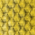 thumbnail image 1 of Ahgly Company Indoor Square Oriental Yellow Industrial Area Rugs, 7' Square, 1 of 4