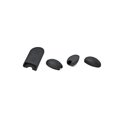 thumbnail image 2 of Xingzhi 3pcs Paume Couvercle avec Pouces Reste Doigt Noir Coussin Coussinets Risers Remplacé Pièces Raccords Musicaux Support Doux, 2 of 6