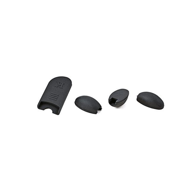 Xingzhi 3pcs Paume Couvercle avec Pouces Reste Doigt Noir Coussin Coussinets Risers Remplacé Pièces Raccords Musicaux Support Doux