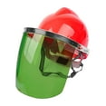 thumbnail image 3 of Welding Mask Face Cover with Flip Front Visor Overhead Protection Face Protector for Grinding, Mining, Logging, Paint Durable Style I, 3 of 9