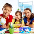 thumbnail image 4 of Estuche de lápices de anime con impresión 3D de dibujos animados con cremallera de gran capacidad, estuche organizador para lápices para niños y niñas, 4 of 8