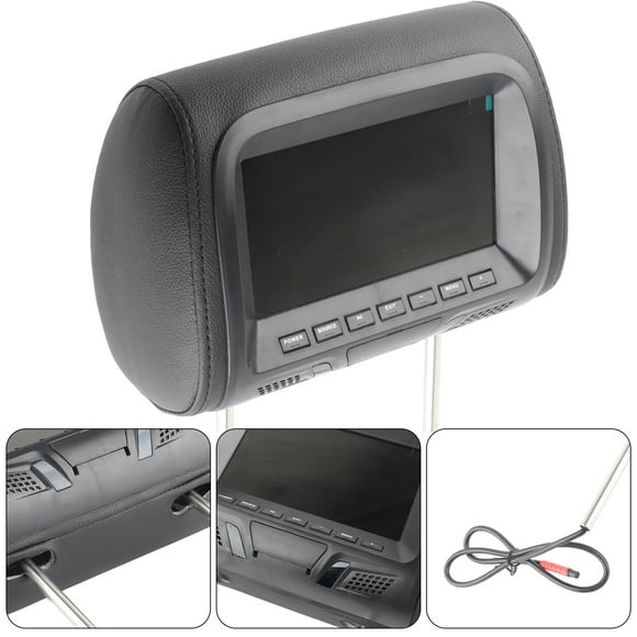 Headrest Tv, 7in Screen Two-way Video Input Headrest Player For Car