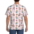 thumbnail image 2 of Naloa Hello Easter Men's T-Shirt Sport T-shirt Men's Basic Tee Casual Men's Shirt, Round Neck, Short Sleeves - X-Large, 2 of 5