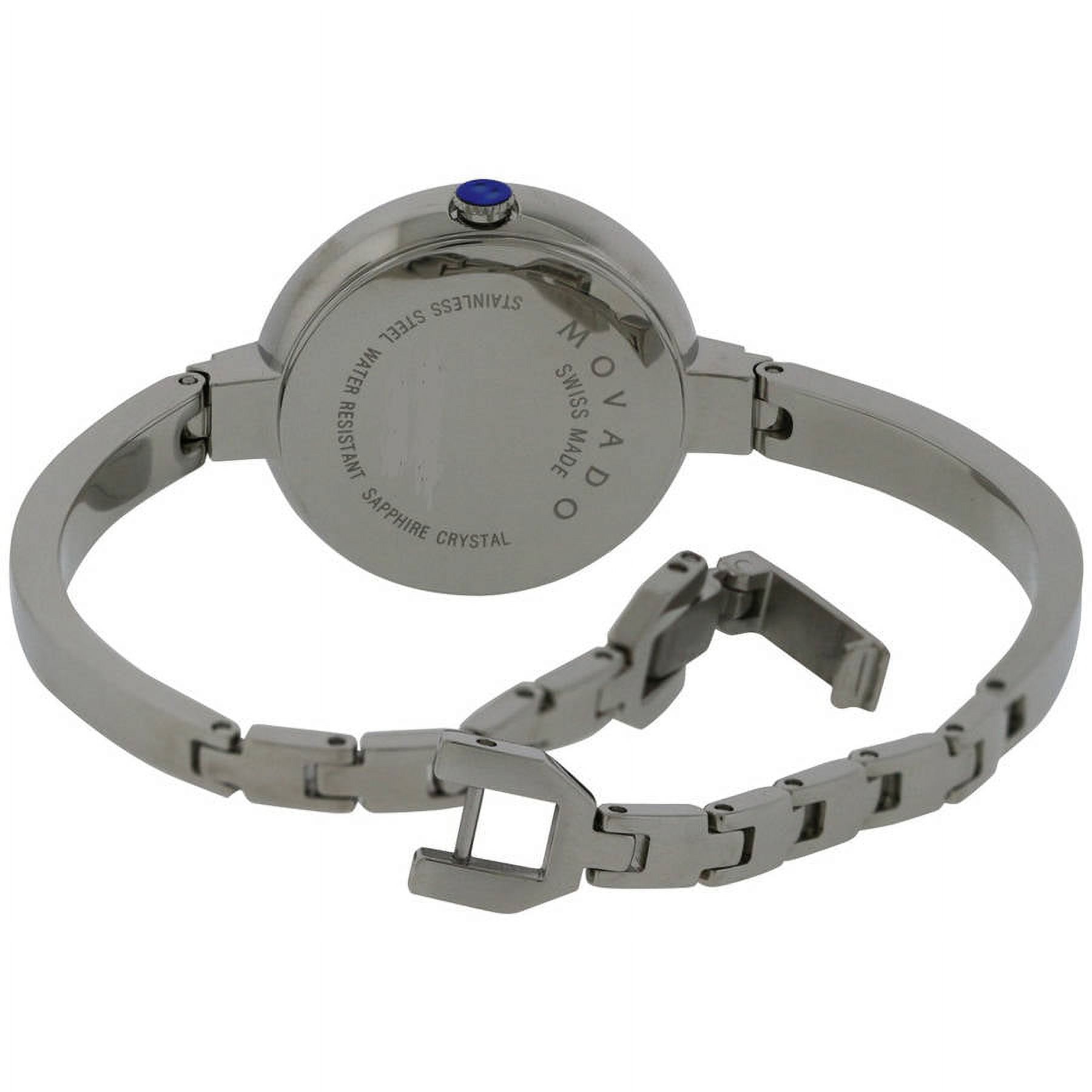 Movado Bela Stainless Steel Ladies Watch 0606596 - Walmart.com