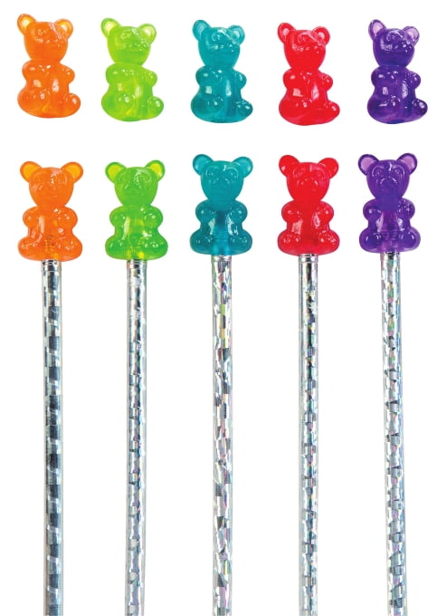 Scented Pencil Toppers & Zoo Themed Pencils Cherry Pineapple Strawberry etc 