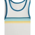thumbnail image 2 of Wonder Nation Boys Chest Stripe Tank, Sizes XS-XXL and Husky, 2 of 3