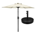 thumbnail image 1 of Sombrilla de patio Simple Deluxe de 2,3 m con base de 22,7 kg de capacidad, 1 of 9