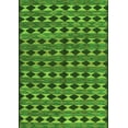 thumbnail image 1 of Ahgly Company Indoor Rectangle Abstract Green Contemporary Area Rugs, 4' x 6', 1 of 1