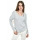 thumbnail image 1 of Sueter con ribete en contraste Roman Fashion /Juvenil, 272011 (Gris) gris G, 1 of 6