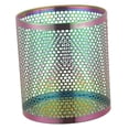 thumbnail image 1 of Cubo de basura de acero inoxidable Soledad gran capacidad malla resistente multicolor, 1 of 10