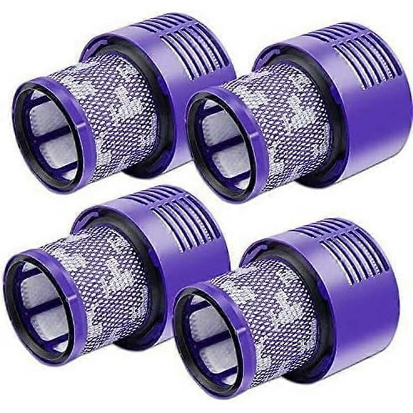 Pack V10 Filters for Dyson Vacuum Cleaner, 4 Pack Replacement Filters for Dyson V10, V10 Absolute, V10 Animal, V10 Motor Walkbee A
