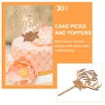 thumbnail image 3 of FOMIYES Rustic Cake Topper Antler Wedding Party Decoration for Couples 1Pack, 3 of 8