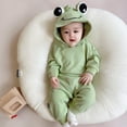 thumbnail image 2 of Baby Animal Jumpsuit 3D Pajamas Long Sleeve Hooded Romper Kids Sweatshirt Playsuit Adorable Baby Birthday Gift, 2 of 9