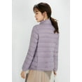 thumbnail image 5 of Wenseny Women’s Long Sleeve Stand-Up Collar Padded Down Puffer Coat Purple 3XL, 5 of 8