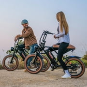 5TH WHEEL W16B 20 x 4 Fat Tire Electric Bike, 750W Motor Adult Ebike with 48V 15.6Ah Removable Battery, Electric Bicycle with 7 Speed, UL2849