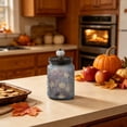 thumbnail image 2 of Glass Jar with Airtight Lid – Vintage Storage Canister for Kitchen Pantry, Container for Candy, Sugar, Coffee, Cookie, Tea, Salt, Treat, Snack, Blue, 2 of 6