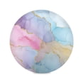 thumbnail image 2 of RMDQTR Unicorn Fantasy Fluid Art Round Placemats Set of 4 Heat Resistant Washable Kitchen Table Decorations 15.4in, 2 of 7