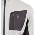 thumbnail image 4 of Spyder Men's Relaxed Fit Full Zip Jacket (XL, Gray), 4 of 5