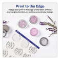 thumbnail image 3 of "Printable Self-Adhesive Permanent Id Labels W/sure Feed, 3/4"" Dia, Clear, 400/pk | Bundle of 10 Packs", 3 of 8