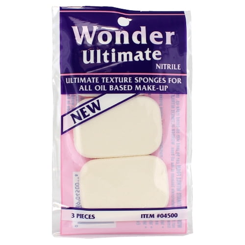 Wonder Éponges Texturées Ultimes pour Tous les Maquillages à Base d'Huile - 3 Pcs