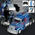 thumbnail image 4 of Transforming Car Toy, Remote Control Car 164.04ft Control Range One Key Transform  for Club for Girls, 4 of 7
